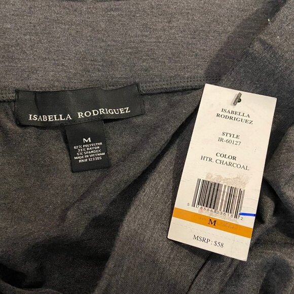 Isabella Rodriguez Women's Charcoal Maxi Skirt - Size Medium - NWT - Picture 4 of 4